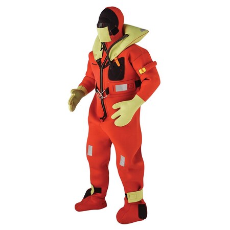 Kent Sporting Goods Commercial Immersion Suit Uscg, Oversized, Orange 154000-200-005-13
